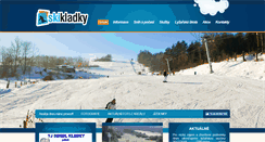Desktop Screenshot of lyzovanikladky.cz